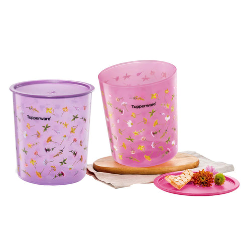 Spring Bloom Maxi Canister (2) 5.5L | Tupperware Singapore