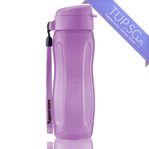 Tupperware] Eco Bottle 500 ml in purple, Furniture & Home Living