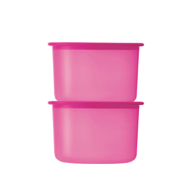 One Touch Topper Junior (2) 600ml - Pink  | Tupperware Singapore