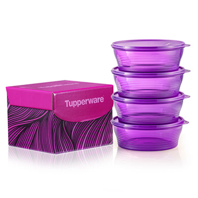 Tupperware Singapore | Big Wonders Set (4) 1.4L Purple