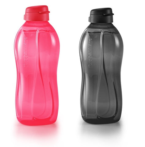 Giant Eco Bottle (2) 2.0L (Red and Gray) | Tupperware Singapore