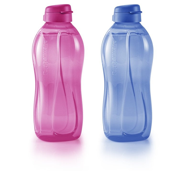Giant Eco Bottle (2) 2.0L (Blue & Purple) | Tupperware Singapore