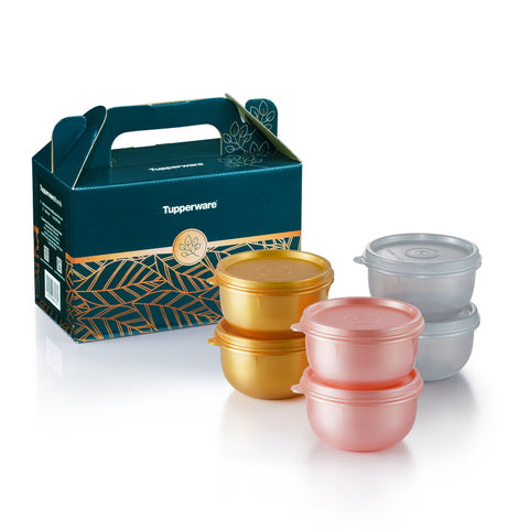 Tupperware Tup Tiffin 550ml Container Lunch Box Set (4) Suitable Hot & Cold  Food