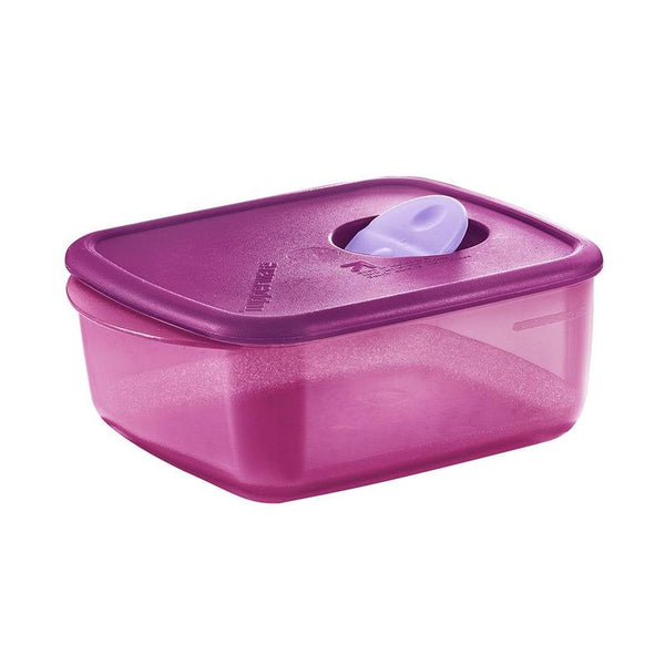 Rock N Serve Square (Purple) 1L - Microwave Safe | Tupperware Singapore