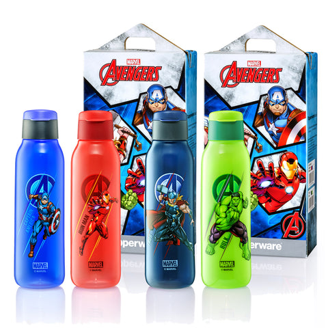 Avengers Eco Bottle Set (4) 750ml | Tupperware Singapore