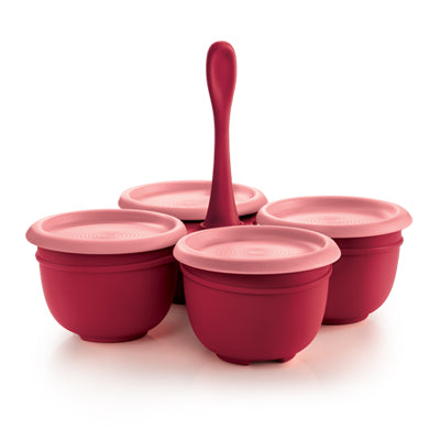 Tupperware Blossom Condimate with One Touch Seal 250ml x 4
