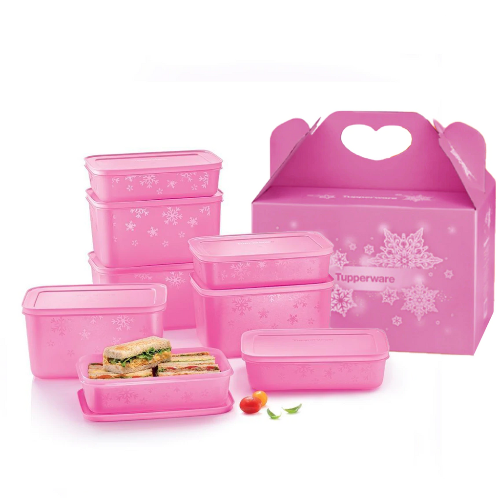 Chill-Freez Medium Set with Gift Box - Pink | Tupperware Singapore