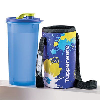 Tupperware High Handolier (1) 1.5L with Pouch - Blue