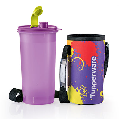 Tupperware High Handolier (1) 1.5L with Pouch - Purple