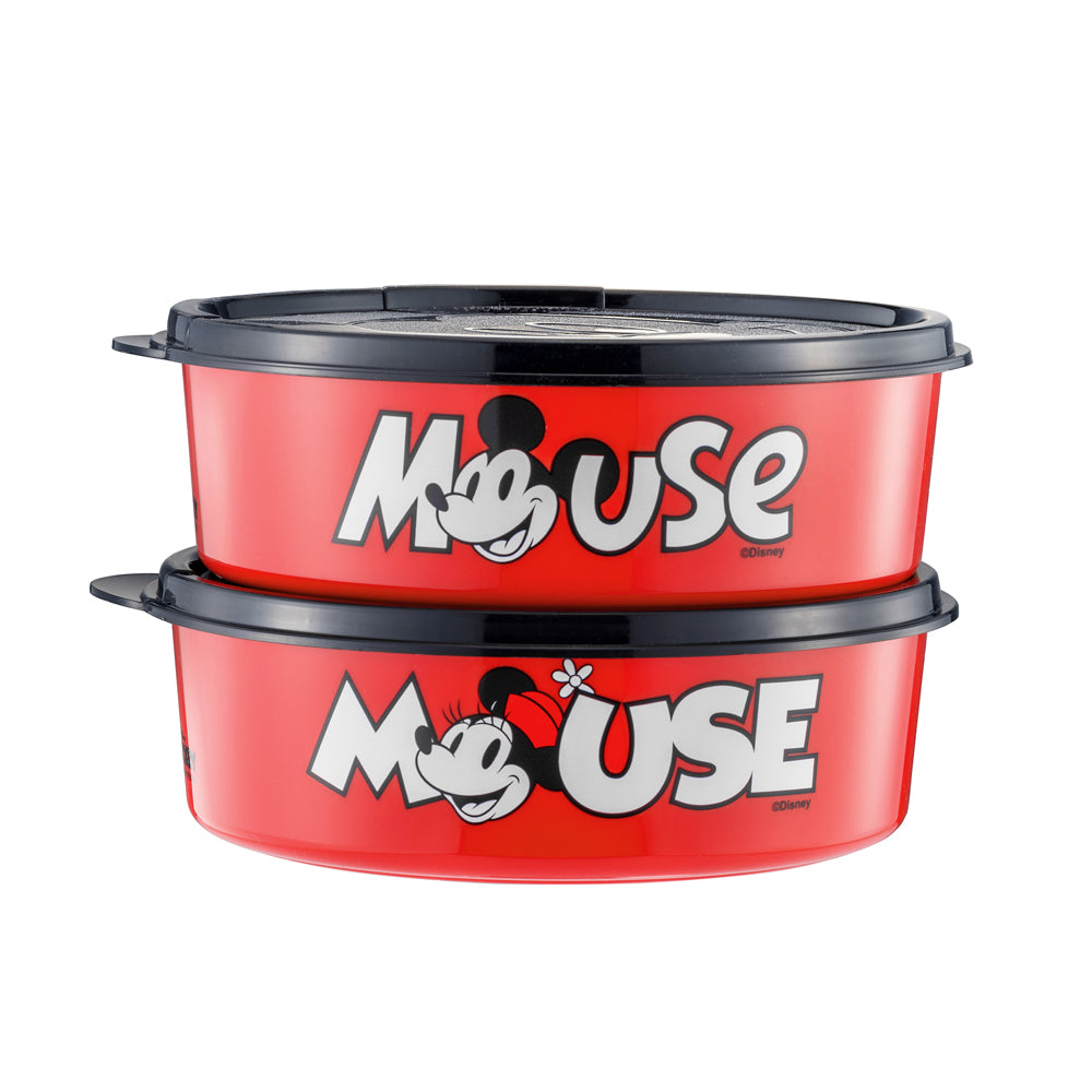 Mickey & Minnie Handy Bowl (2) 700ml v1 | Tupperware Singapore