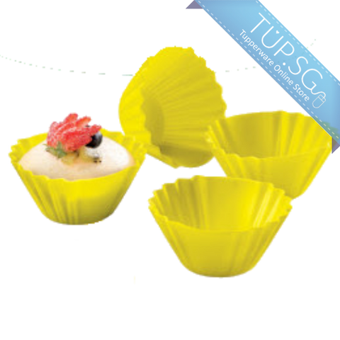 Silicone Cupcake Mould (Set of 4)