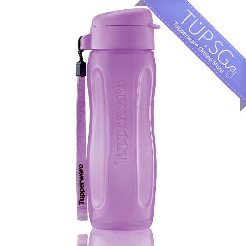 Tupperware Singapore Slim Eco Bottle 500ml - Purple