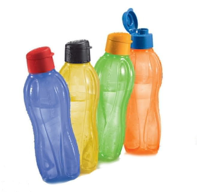Unique Eco Bottle Set (1L x 4) - Flip Top