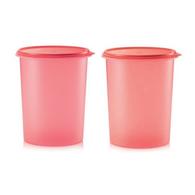Tall Canister Set (2) 10L - Emberglow & Salmon