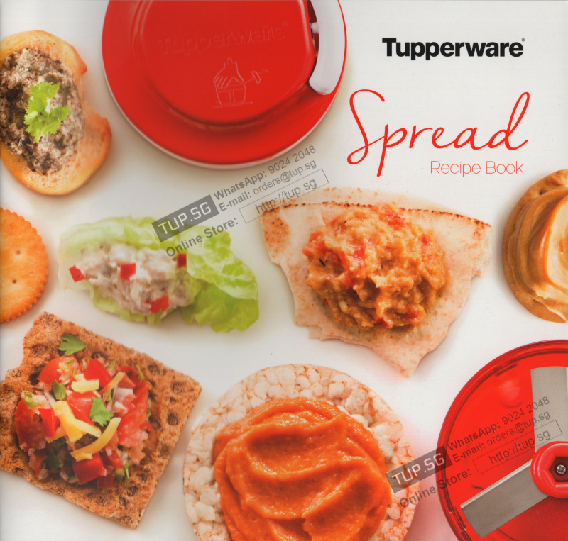 Tupperware Spread Recipe Book